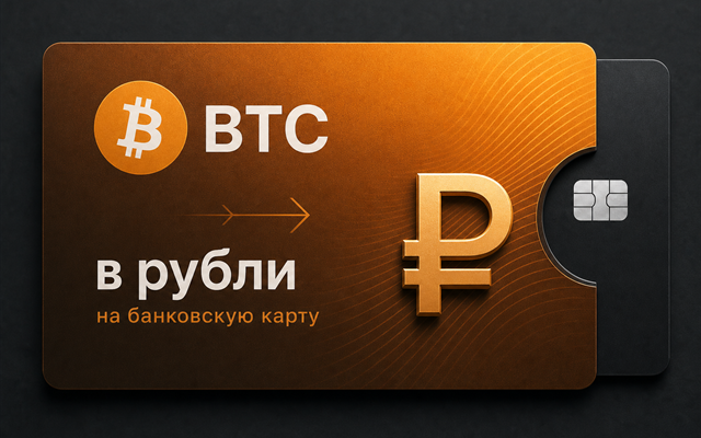 Продать Bitcoin за рубли на карту