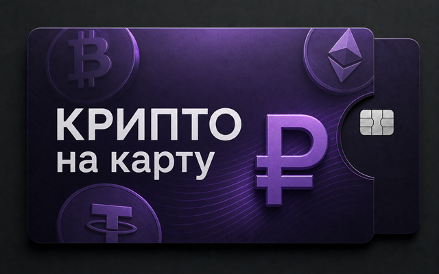 Вывести криптовалюту на карту