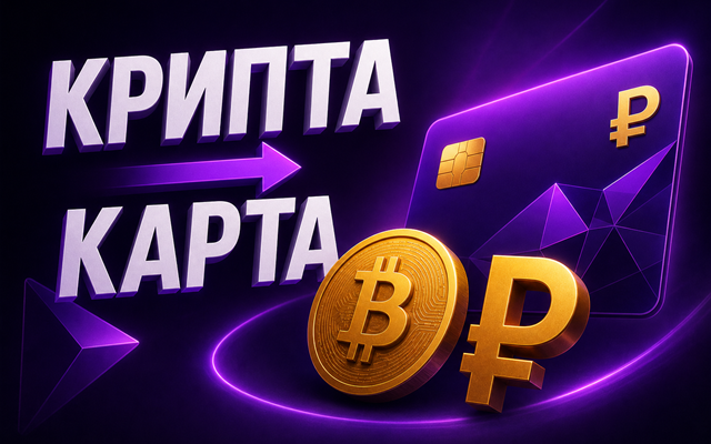 Вывести крипту на карту