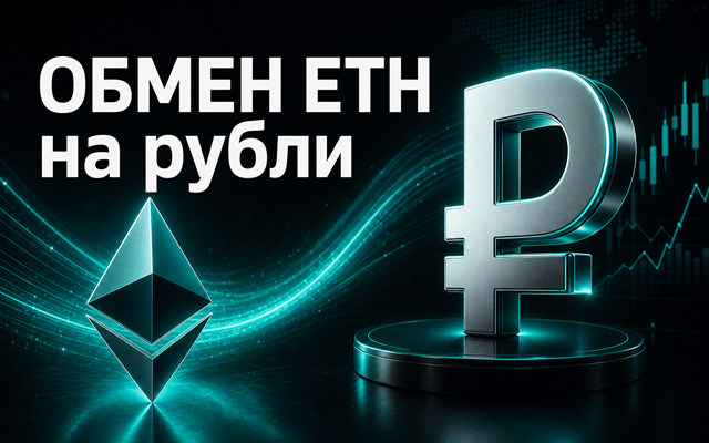 Обмен ETH на рубли