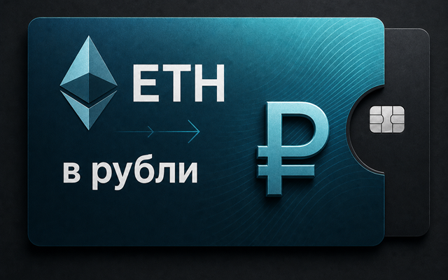 Продать ETH за рубли